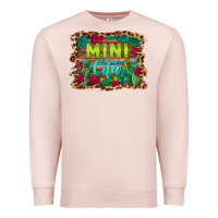 Pale Pink mini cita serape background Premium Sweatshirt - BarkalooDesign