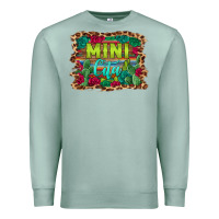 Seafoam mini cita serape background Premium Sweatshirt - BarkalooDesign