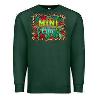 Sports Green mini cita serape background Premium Sweatshirt - BarkalooDesign