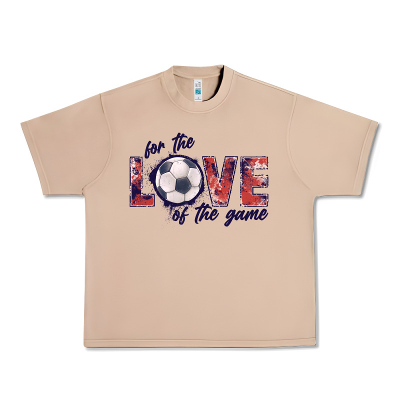 Soccer Love Of The Game Urban Heavy Tee by JahusDesignShop | Teevron