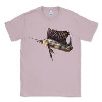 Lilac Atlantic Sailfish Illustrations Classic Tee - LillyAllenDesigns