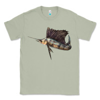 Matcha Atlantic Sailfish Illustrations Classic Tee - LillyAllenDesigns