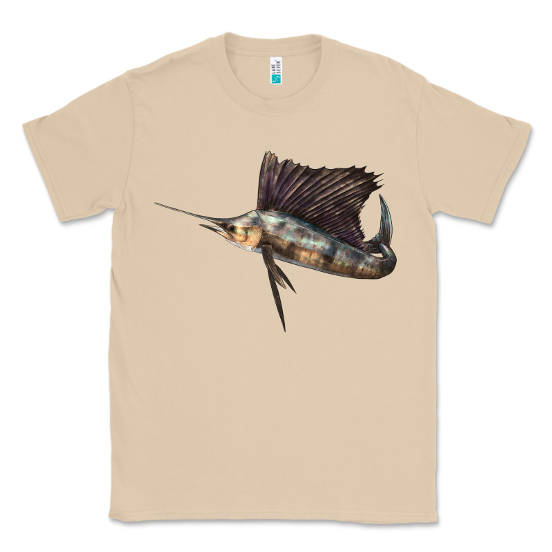 Atlantic Sailfish Illustrations Classic Tee by LillyAllenDesigns | Teevron