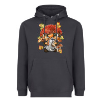 Smoke mushroom gnome Heavyweight Hoodie - BarkalooDesign