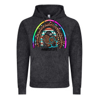 Vintage Black nurse life rainbow Vintage Hoodie - JahusDesignShop