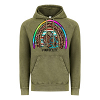 Vintage Olive nurse life rainbow Vintage Hoodie - JahusDesignShop