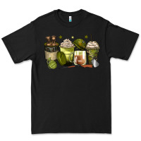 Black army coffee cups Premium Tee - Zillion Design Studio