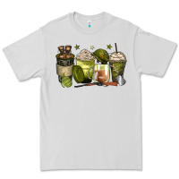 Dove Grey army coffee cups Premium Tee - Zillion Design Studio