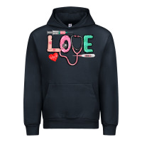 Navy Love Nursing Urban Hoodie - CowGirlArtShop