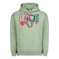 Pigment Oil Green Love Nursing Urban Hoodie - CowGirlArtShop