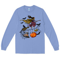 Colony Blue Witch Long Sleeve Tee - NancyCooperArtShop