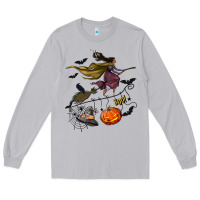 Moon Dust Witch Long Sleeve Tee - NancyCooperArtShop