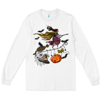 White Witch Long Sleeve Tee - NancyCooperArtShop