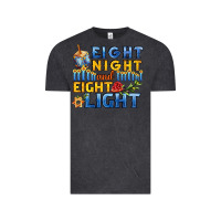 Vintage Black eight night and eight light for hanukkah Vintage Tee - AdoDesignShop