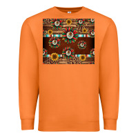 Carrot seamless mexican sunflower tumbler design Premium Sweatshirt - Jasminsmagicworld
