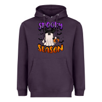 Plum spooky season Heavyweight Hoodie - BarkalooDesign