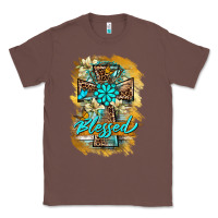 Chestnut western cross blessed lily butterfly Classic Tee - BarkalooDesign