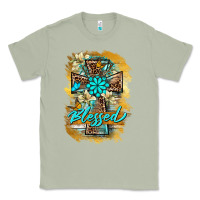 Matcha western cross blessed lily butterfly Classic Tee - BarkalooDesign