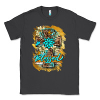 Smoke western cross blessed lily butterfly Classic Tee - BarkalooDesign