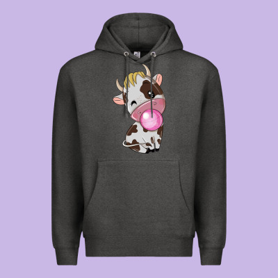 Cute Cow Premium Hoodie Designed By Texasbilliewilder