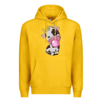 Lemon cute cow Premium Hoodie - texasbilliewilder