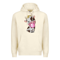 Sandshell cute cow Premium Hoodie - texasbilliewilder