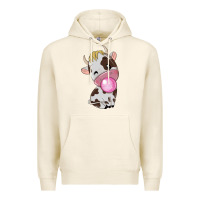 Tofu cute cow Premium Hoodie - texasbilliewilder