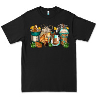 Black horses coffee cups Premium Tee - Zillion Design Studio