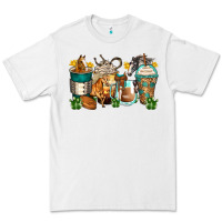White horses coffee cups Premium Tee - Zillion Design Studio