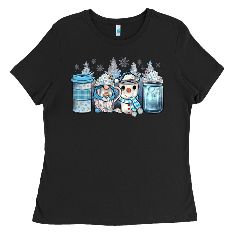 Winter Coffee Ladies Tee by JahusDesignShop | Teevron