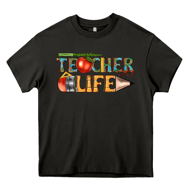 Teacher Life Heavy Core Tee by texasbilliewilder | Teevron