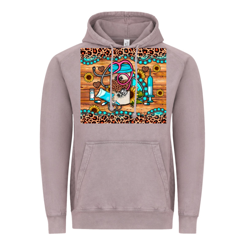 Western Gemstone Sunflower Nurse Vintage Hoodie by JahusDesignShop | Teevron