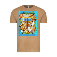 Vintage Camel candlestick with parchment Vintage Tee - AdoDesignShop