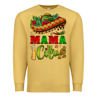 Antique Gold mama cita sombrero Premium Sweatshirt - BarkalooDesign