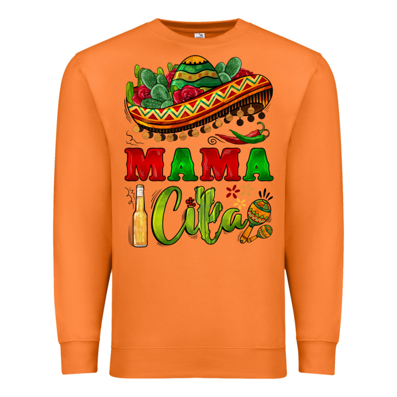 Mama Cita Sombrero Premium Sweatshirt by BarkalooDesign | Teevron