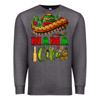Charcoal Heather mama cita sombrero Premium Sweatshirt - BarkalooDesign