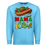 Ocean Blue mama cita sombrero Premium Sweatshirt - BarkalooDesign