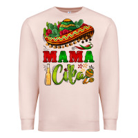 Pale Pink mama cita sombrero Premium Sweatshirt - BarkalooDesign