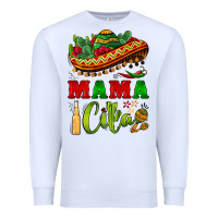 White mama cita sombrero Premium Sweatshirt - BarkalooDesign