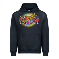 Navy autism mom Urban Hoodie - CowGirlArtShop