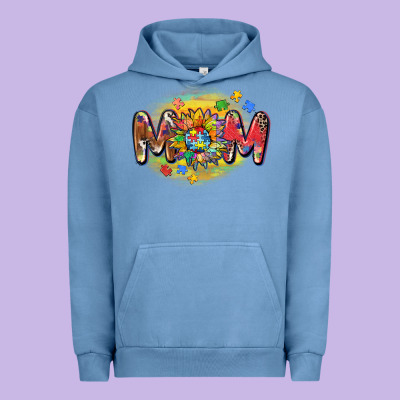 Autism Mom Urban Hoodie Designed By Cowgirlartshop
