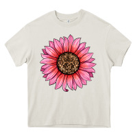 Cream valentine's day sunflower Heavy Core Tee - RanaPortraitStore