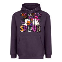 Plum too cute to spook Heavyweight Hoodie - BarkalooDesign