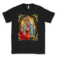 Black our lady of guadalupe frame Classic Tee - BarkalooDesign