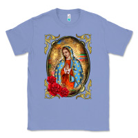 Colony Blue our lady of guadalupe frame Classic Tee - BarkalooDesign