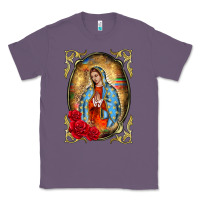 Lavender our lady of guadalupe frame Classic Tee - BarkalooDesign