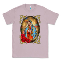 Lilac our lady of guadalupe frame Classic Tee - BarkalooDesign