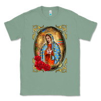 Sage our lady of guadalupe frame Classic Tee - BarkalooDesign