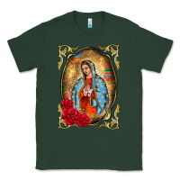 Sports Green our lady of guadalupe frame Classic Tee - BarkalooDesign