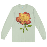 Matcha rainbow's end rose Long Sleeve Tee - LillyAllenDesigns